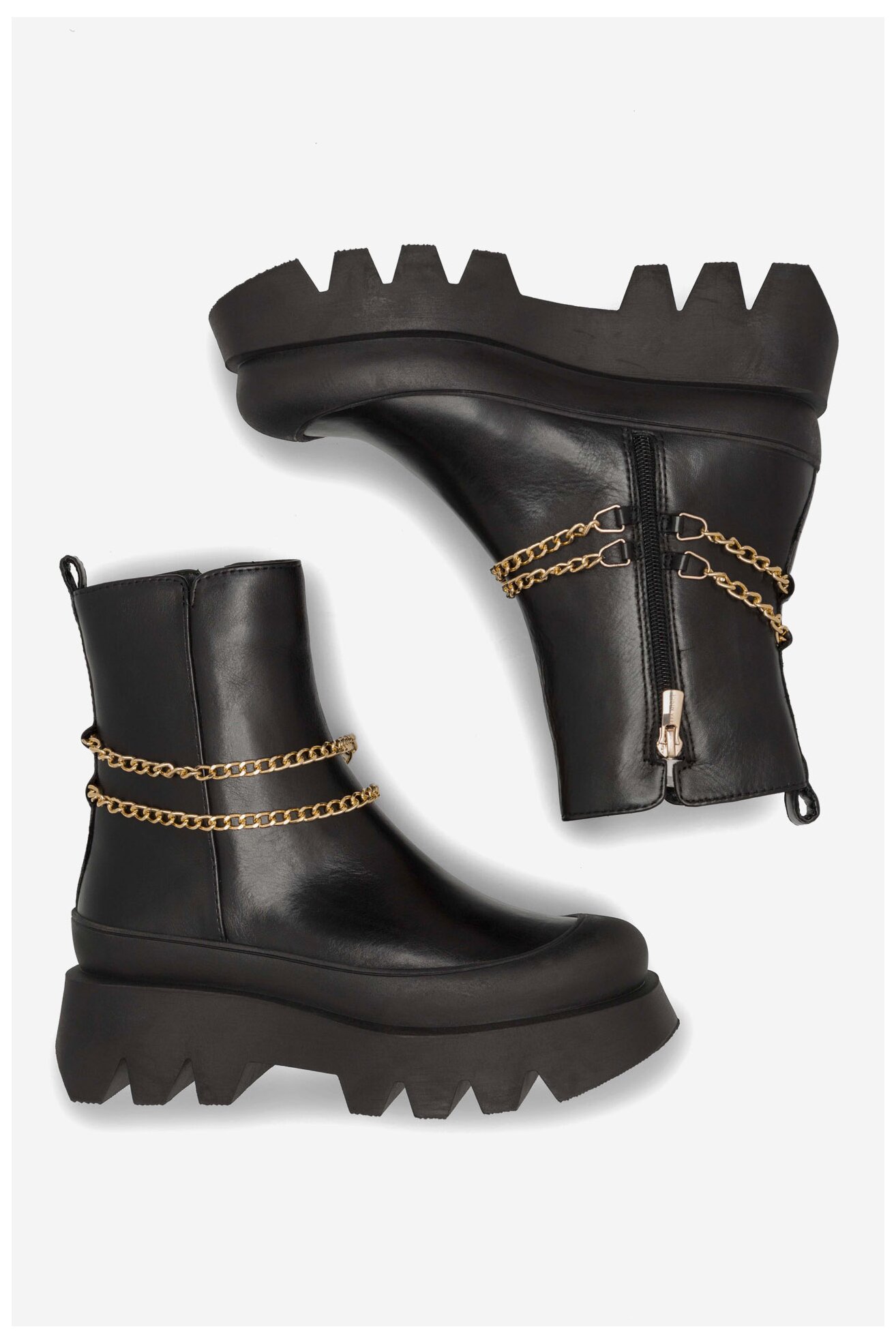 Bokacsizma EVA MINGE IDEM-001 FEKETE