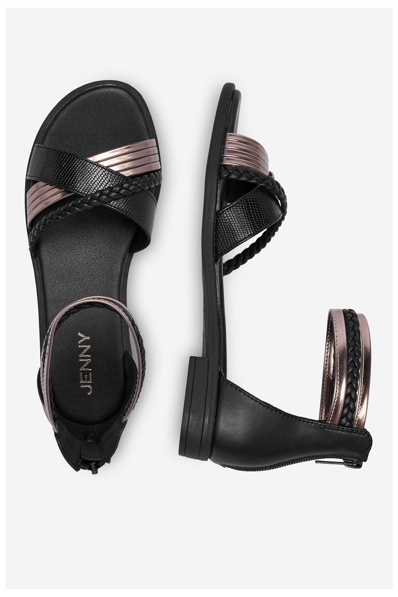 Sandały Jenny CEO-WS6112-05 Czarny