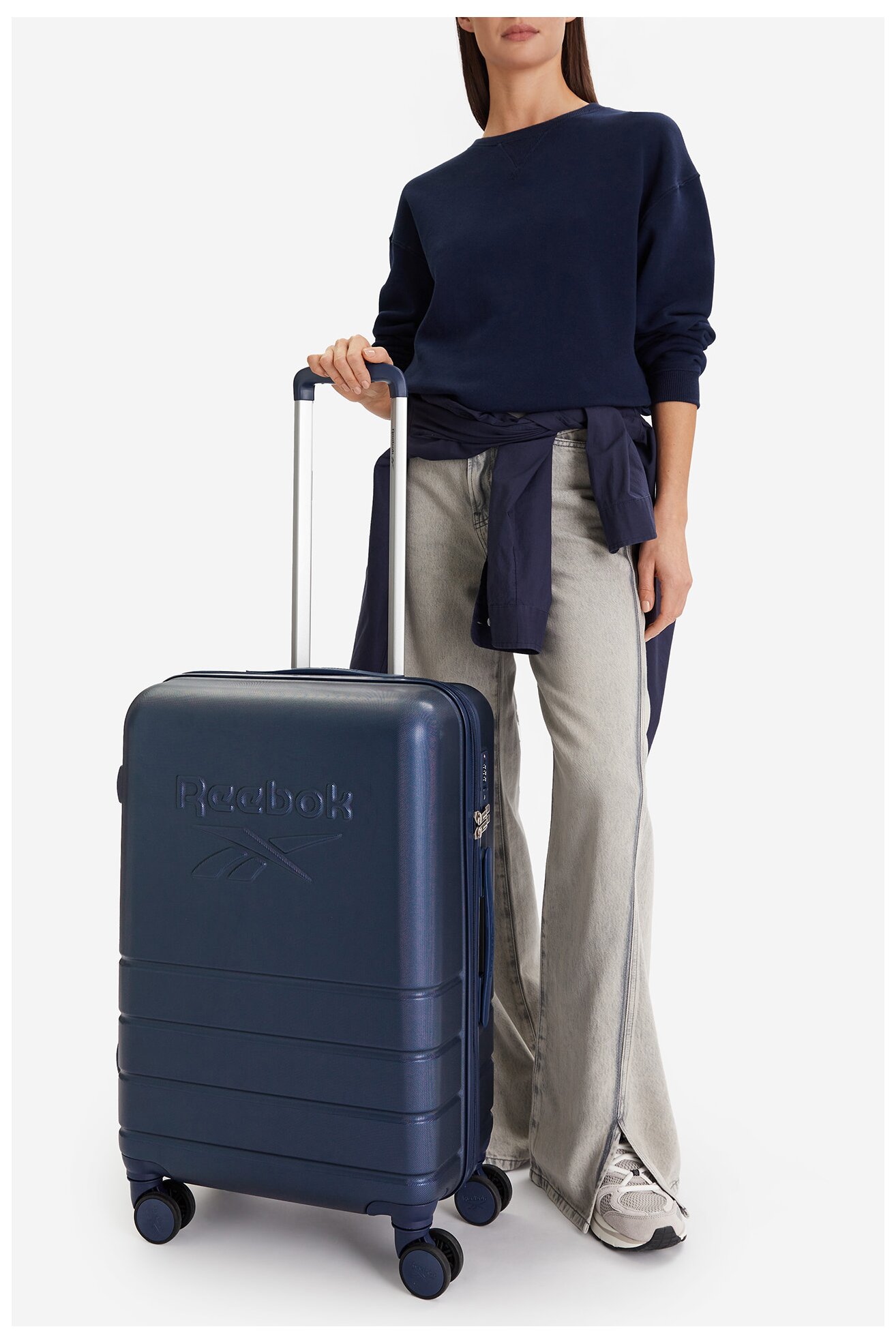 Walizka Reebok CEO-RBK-WAL-002-CCC-M Granatowy