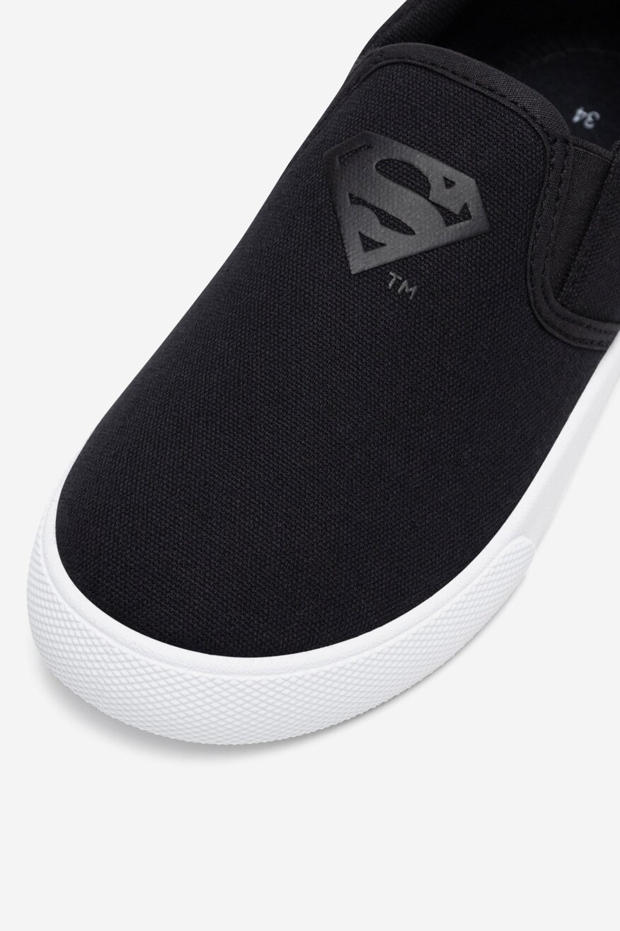 Pantofi pânză Superman NEGRU - 5903698594668