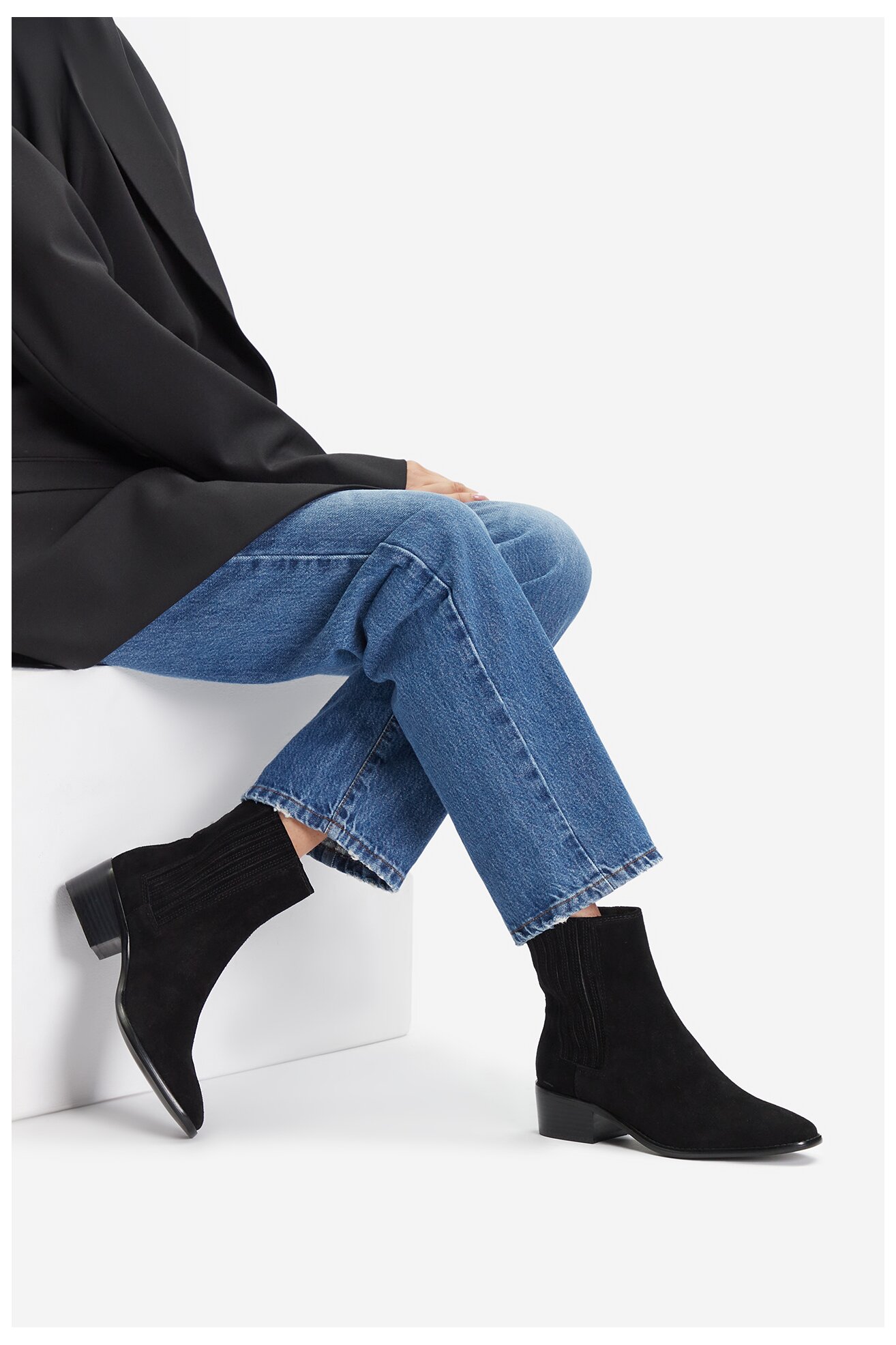 Kratke čizme Gino Rossi CEO-LILI-R25SS07312 CRNA