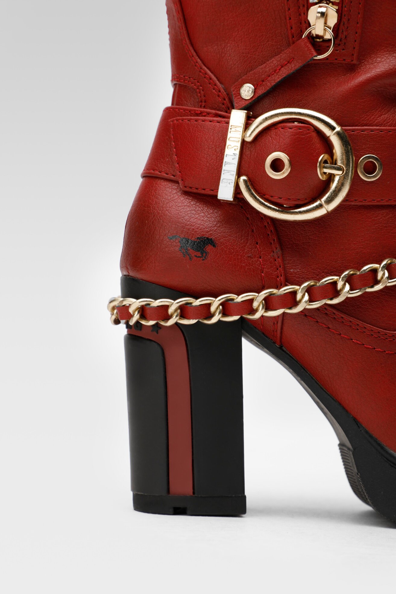 Csizma Mustang 1363-505 PIROS