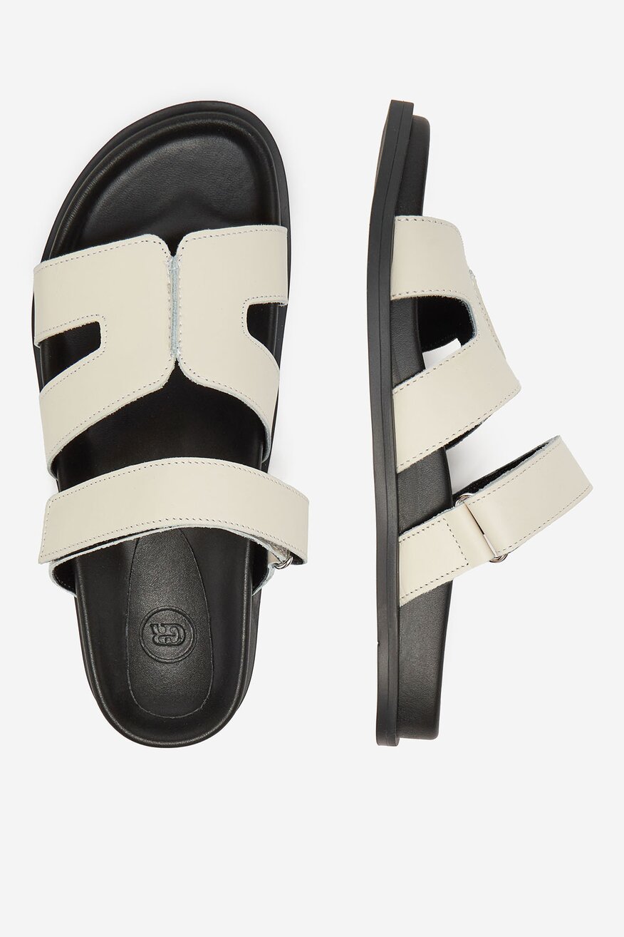 Șlapi Gino Rossi ALB - 5906751056943