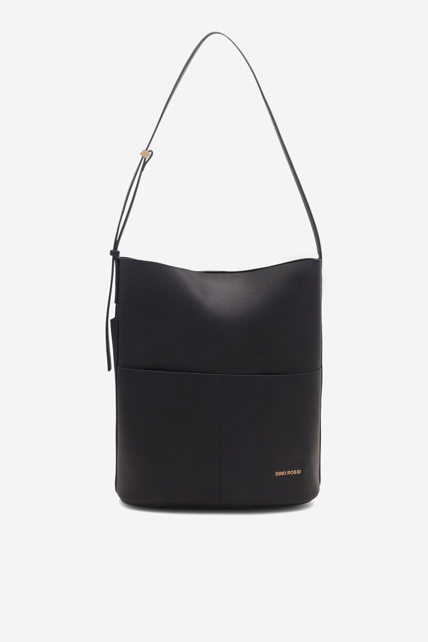 Дамска чанта Gino Rossi ЧЕРЕН - 5905588135074