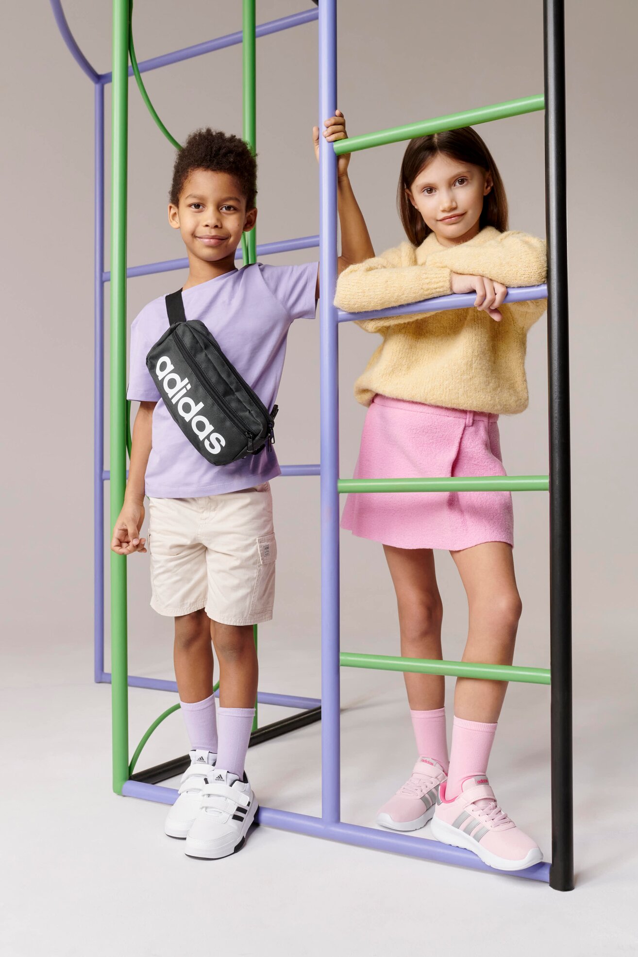 Încălțăminte sport adidas TENSAUR SPORT 2.0 CF K GW1981 ALB