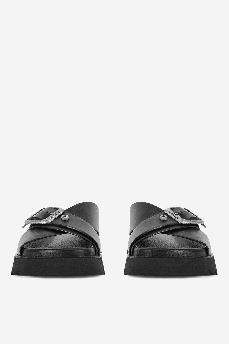 G-STAR RAW - Klapki skórzane - 5906751091975