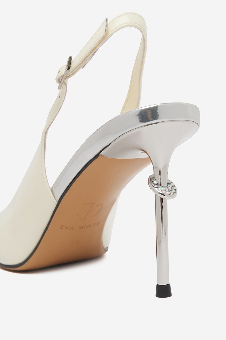 
                EVA MINGE - Szpilki skórzane - 5906751804643