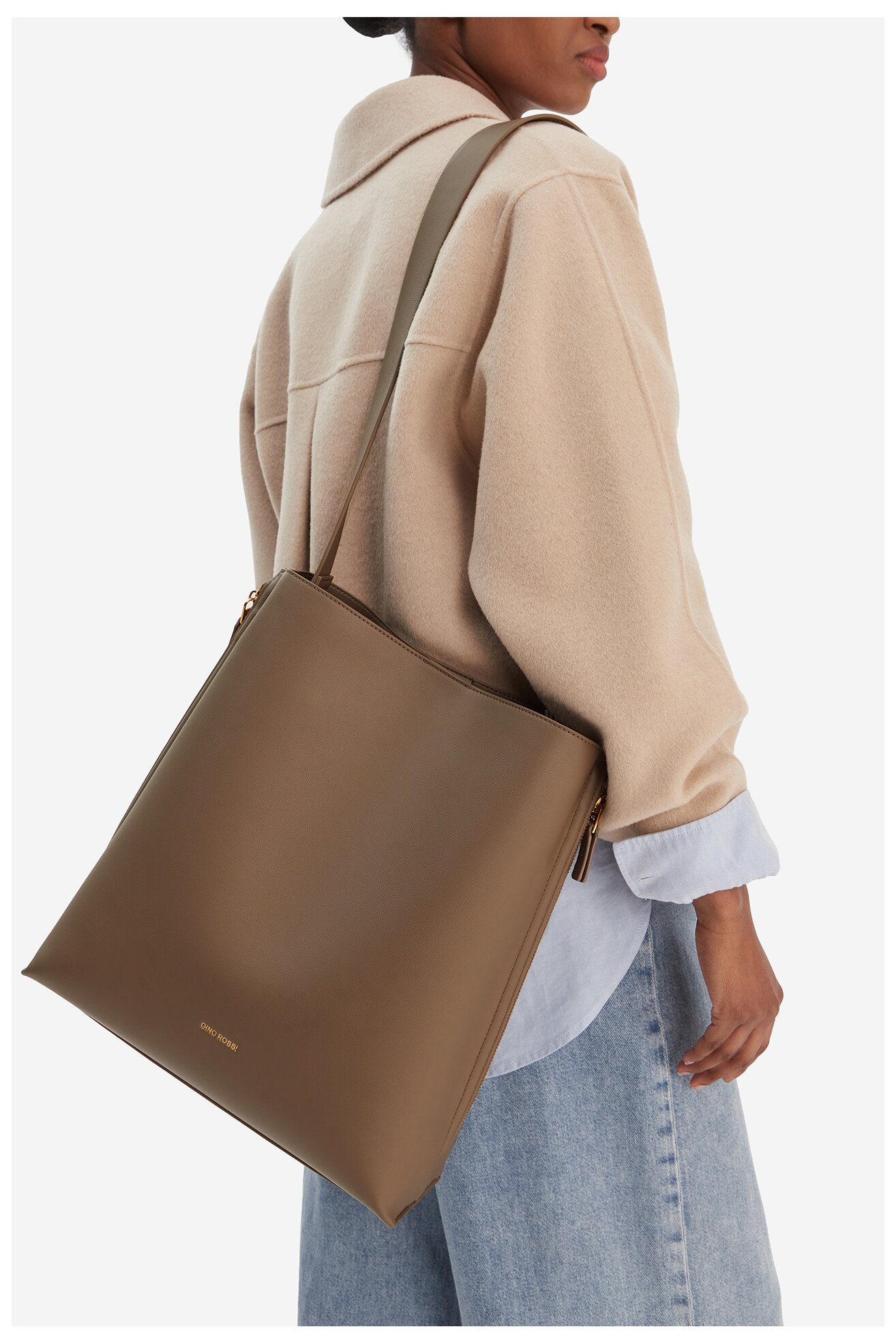 Torebka Gino Rossi C-WEN-3 Beżowy ciemny