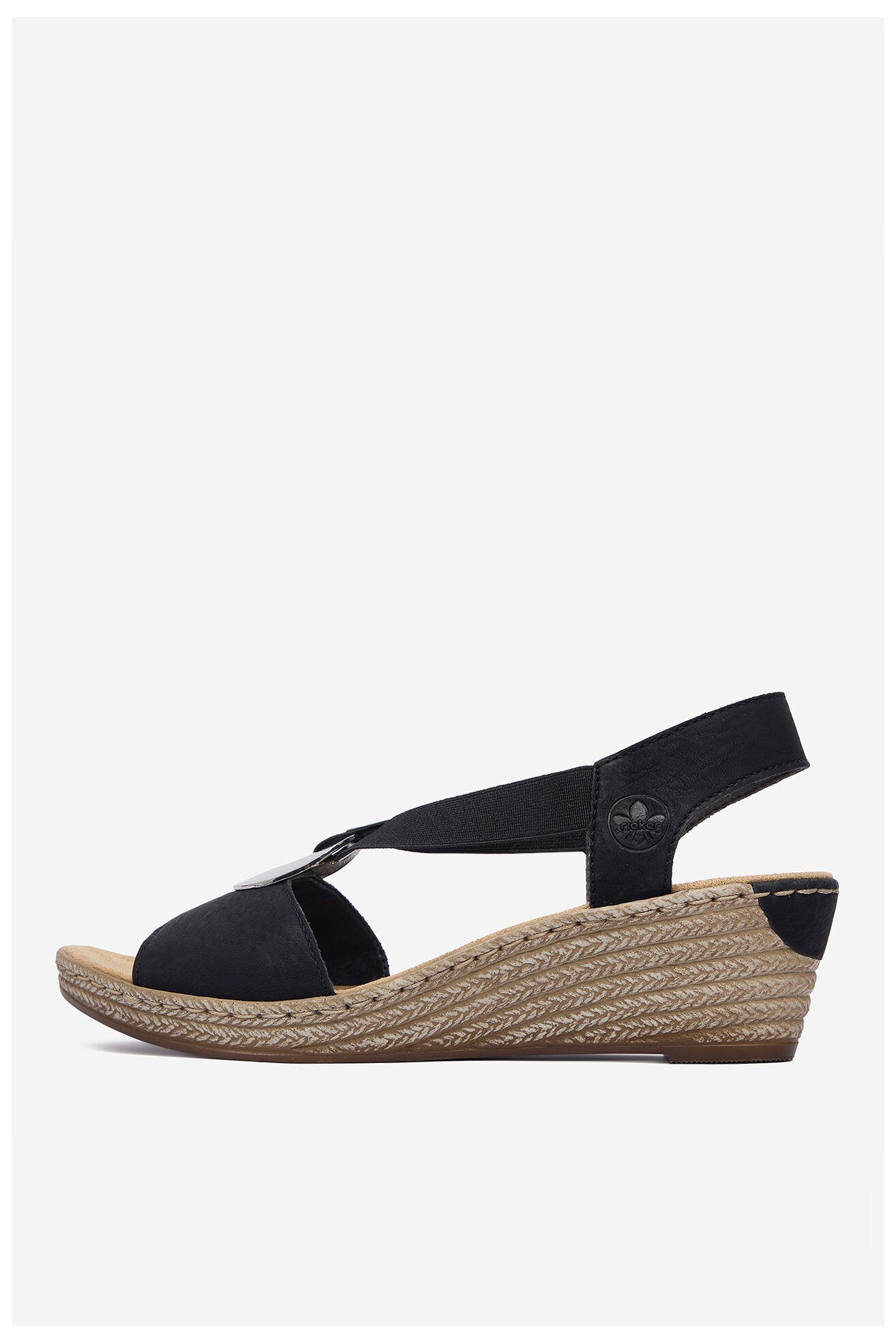 Sandały Rieker CEO-624H6-00 Czarny