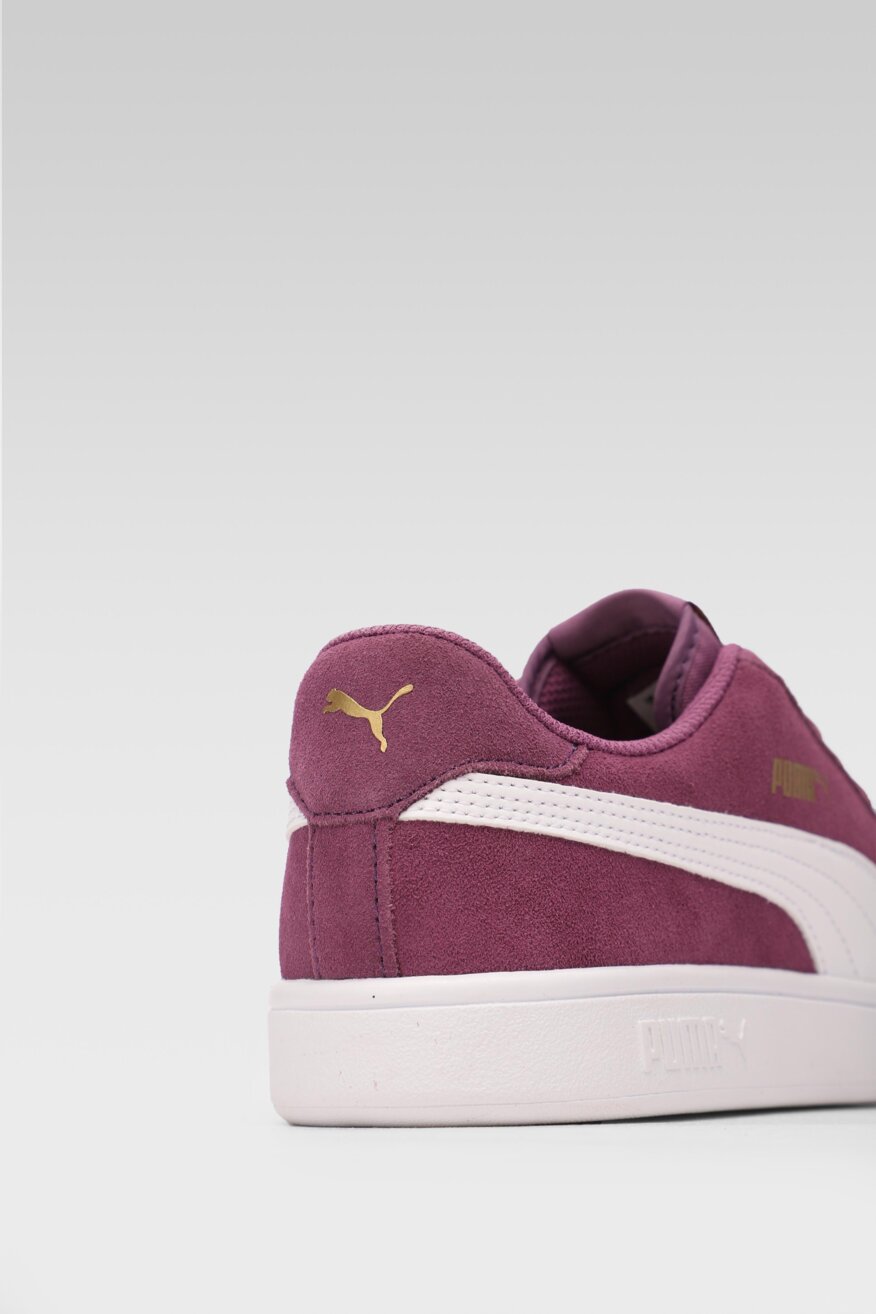 Puma - Skórzane obuwie sportowe fioletowe - 5903698293899