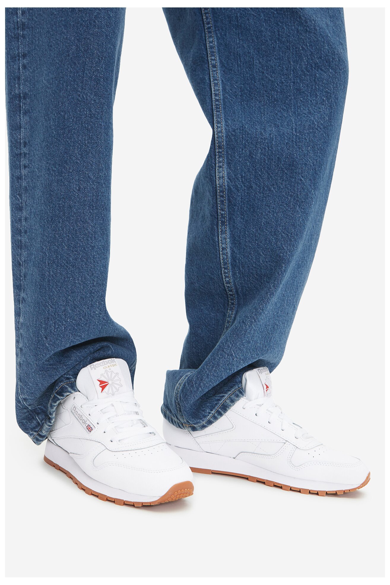 Încălțăminte sport Reebok CLASSIC LEATHER 100008495 ALB