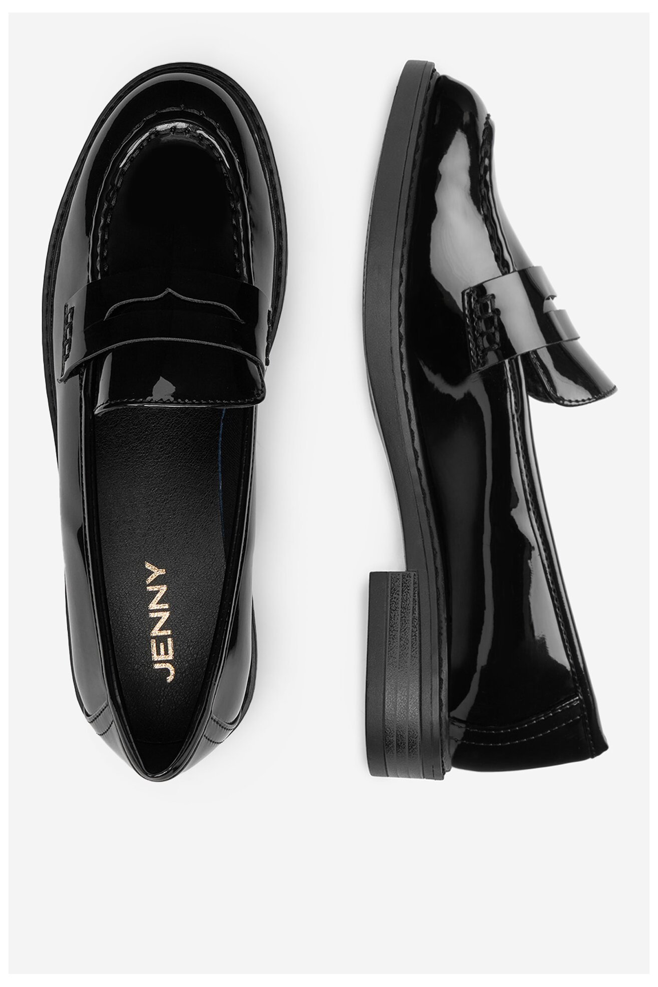 Mokaszin Jenny EDI WYL3675-2 FEKETE