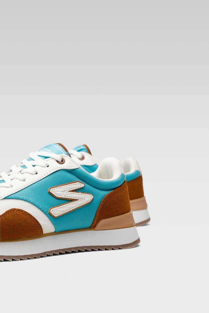 Sprandi - Obuwie sportowe niebieskie sznurowane - 5903698939834