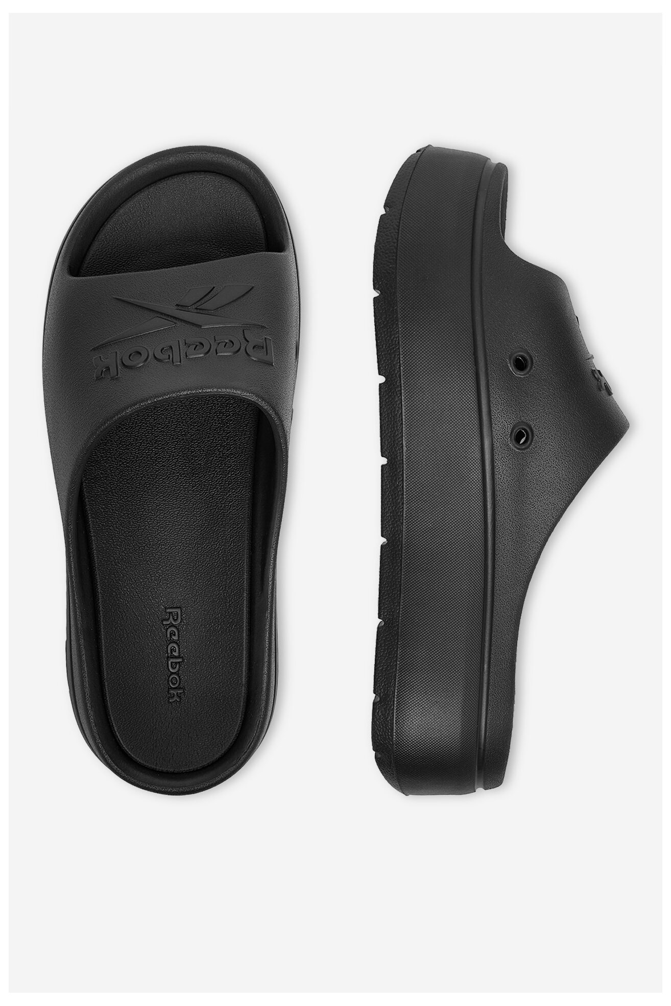 Klapki basenowe Reebok CEOWB-840150A Czarny