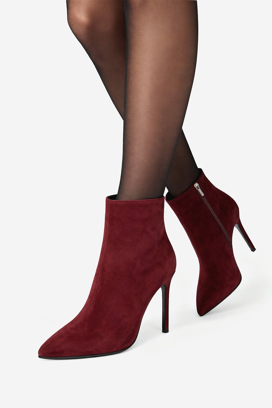 
                EVA MINGE - Botki zamszowe - 5906751278963