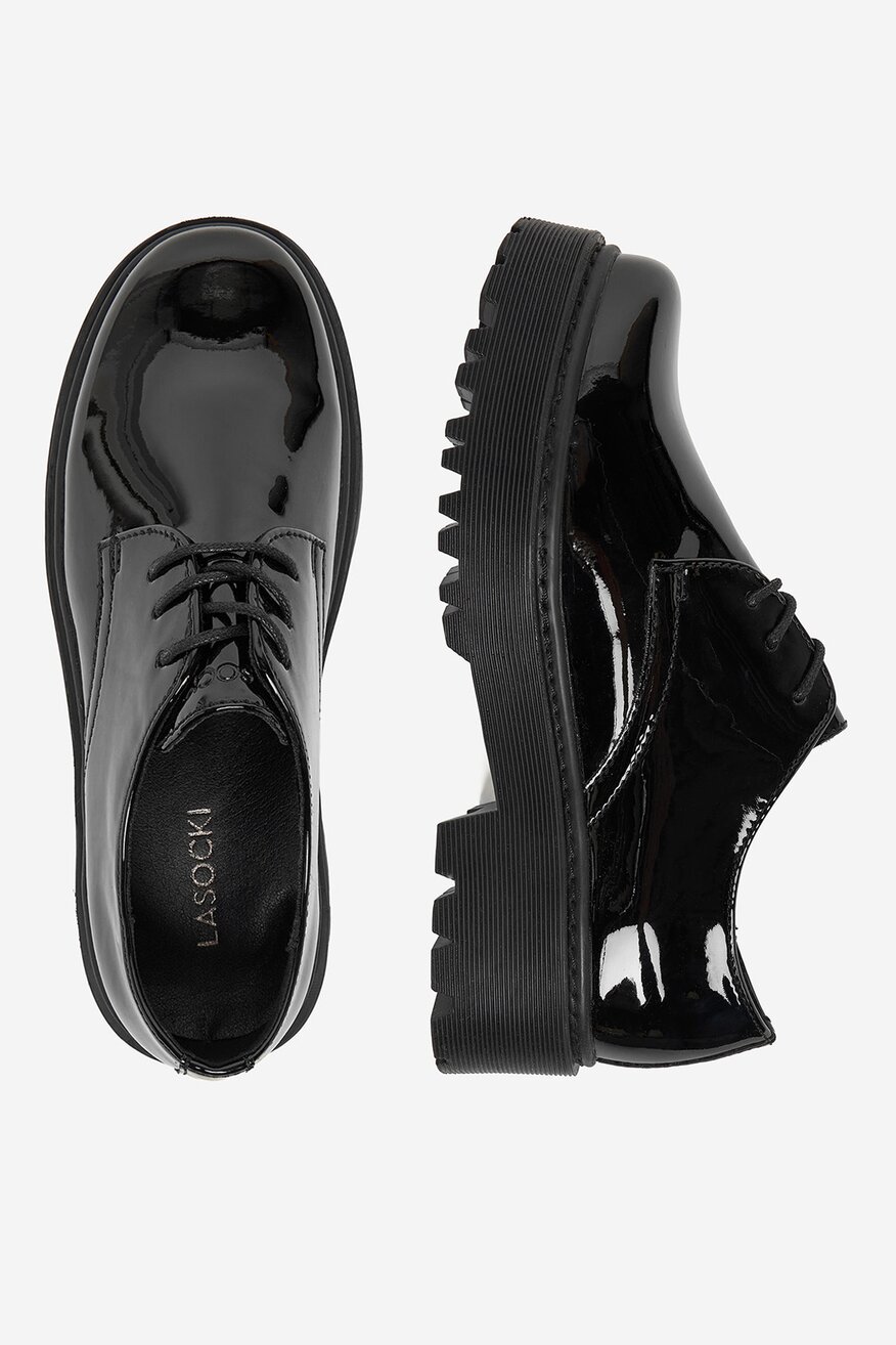 Lasocki - Półbuty lakierowane - 5906751392447
