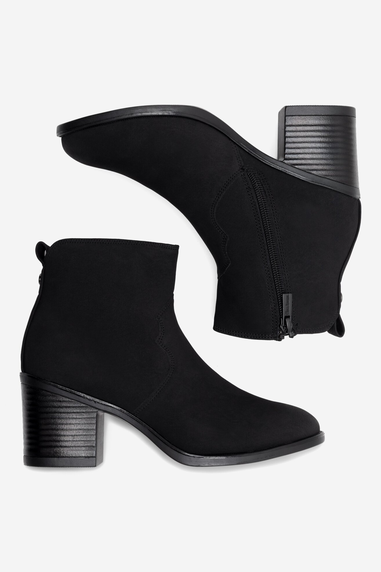 Botki Clara Barson ELSI WYL3546-1 Czarny