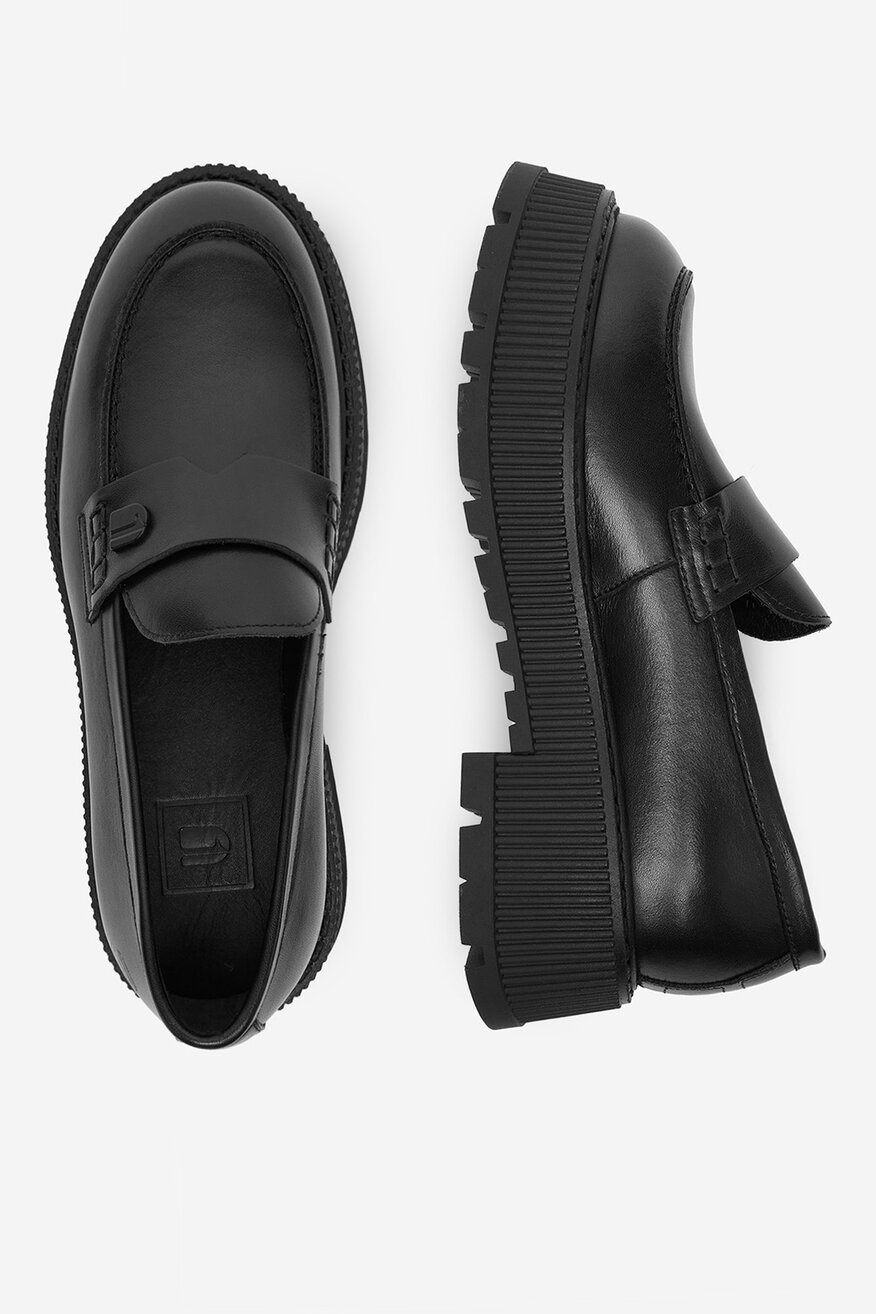 G-STAR RAW - Loafersy skórzane - 5906751314395