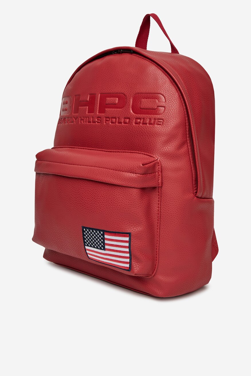 Rucsac Beverly Hills Polo Club ROŞU - 5906751020173