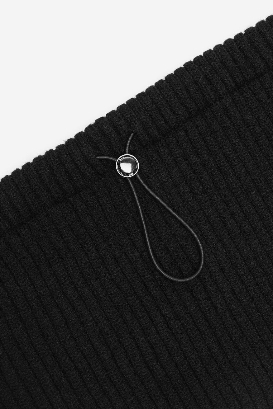 Șal circular Kappa NEGRU - 5906751329429