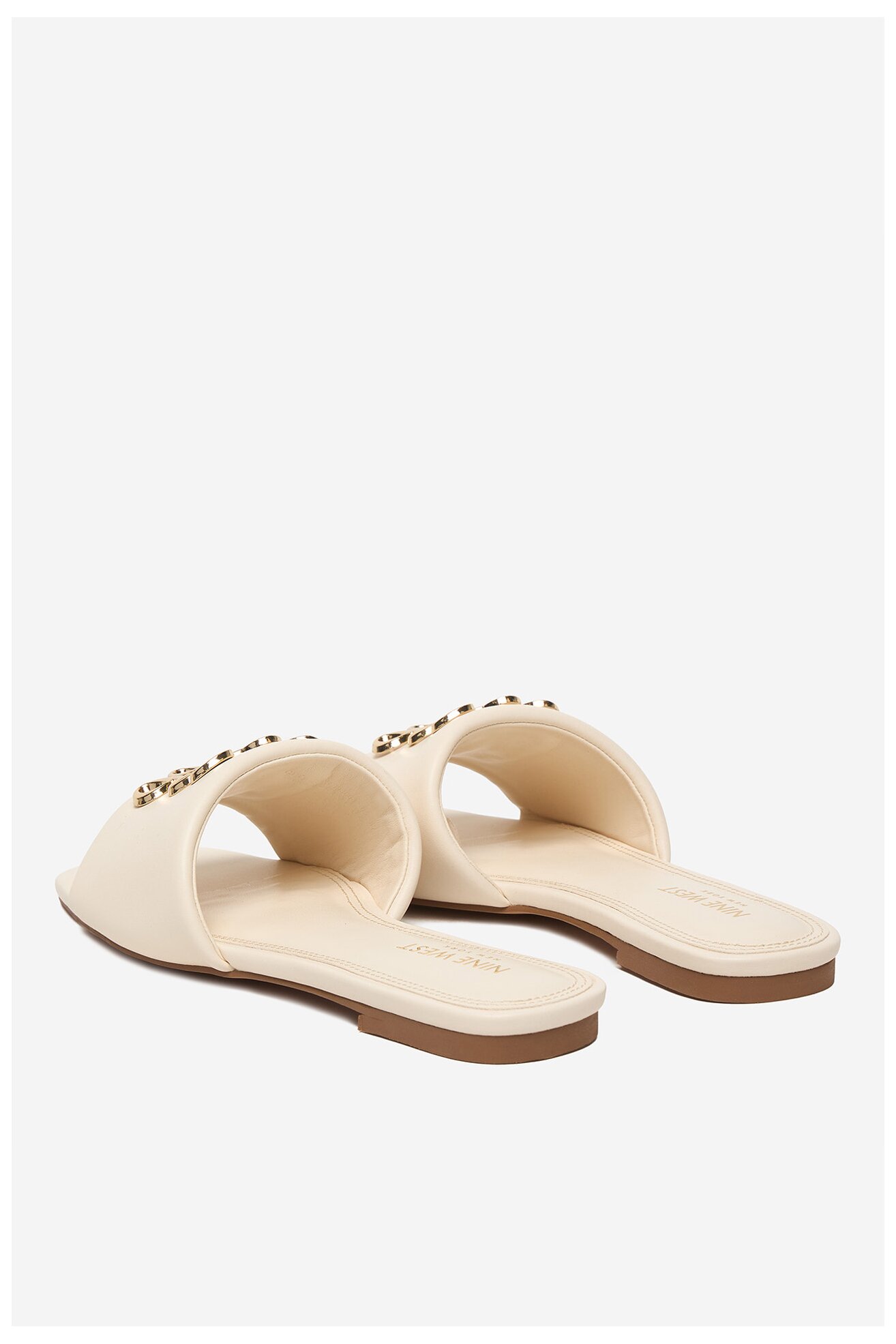 Papuče NINE WEST CEO-SMRL393663-02 KREM