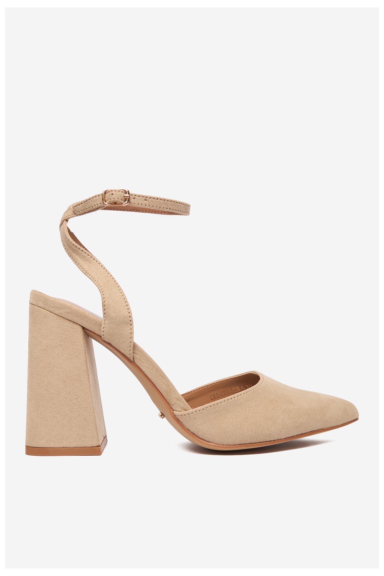 Czółenka DeeZee CEO-CD25-039-1 Beżowy