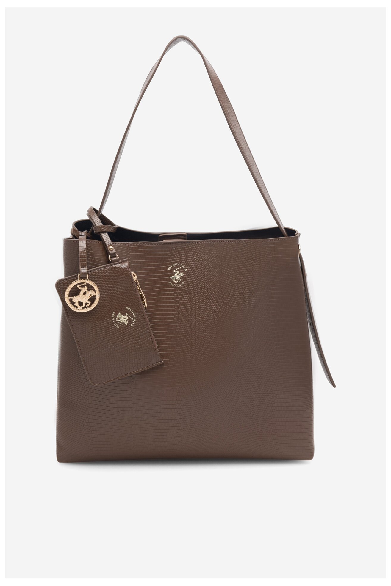 Torebka Beverly Hills Polo Club BHPC-W-05-A23 Brązowy