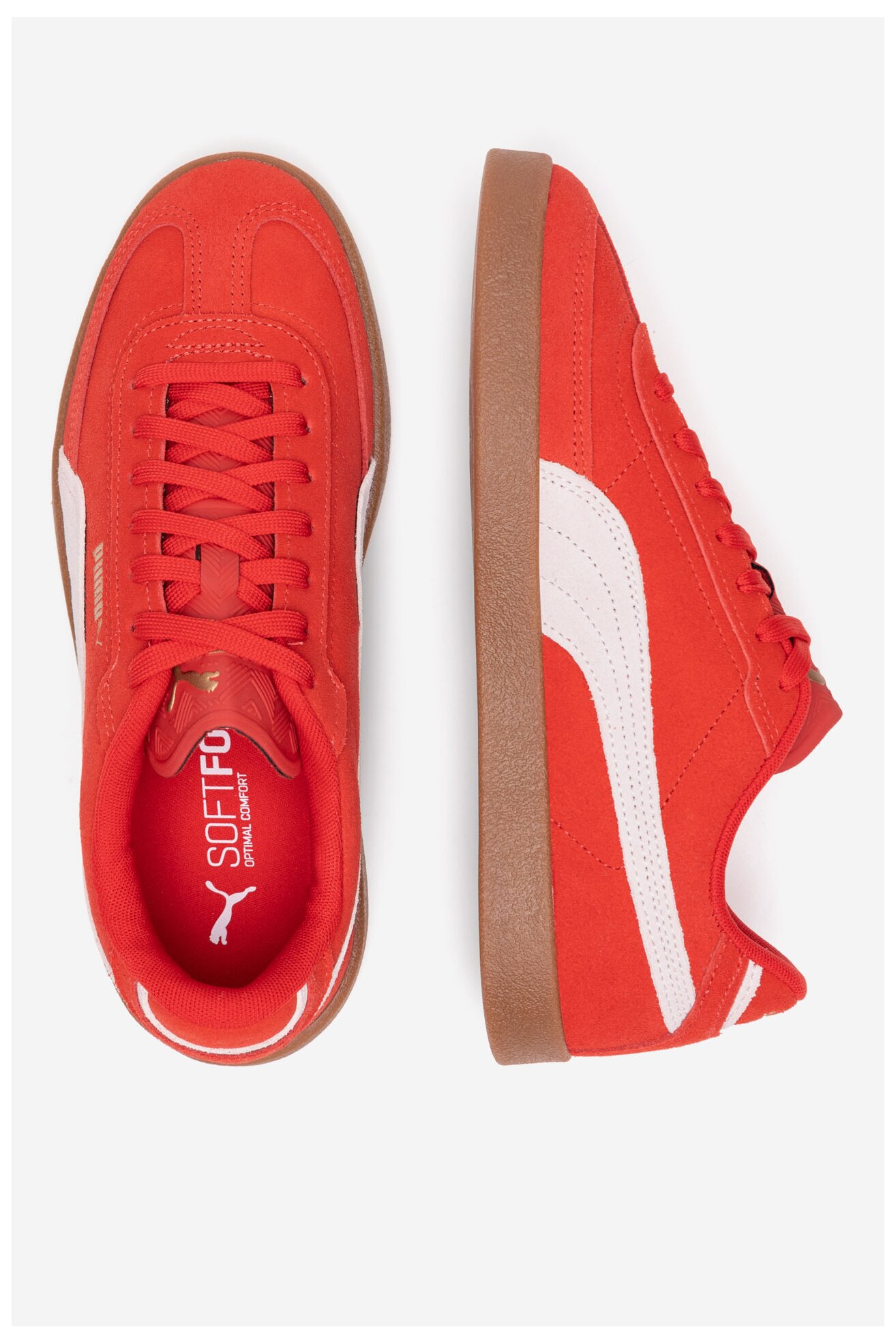 Sportcipő Puma CLUB II ERA SUEDE 40071708 PIROS
