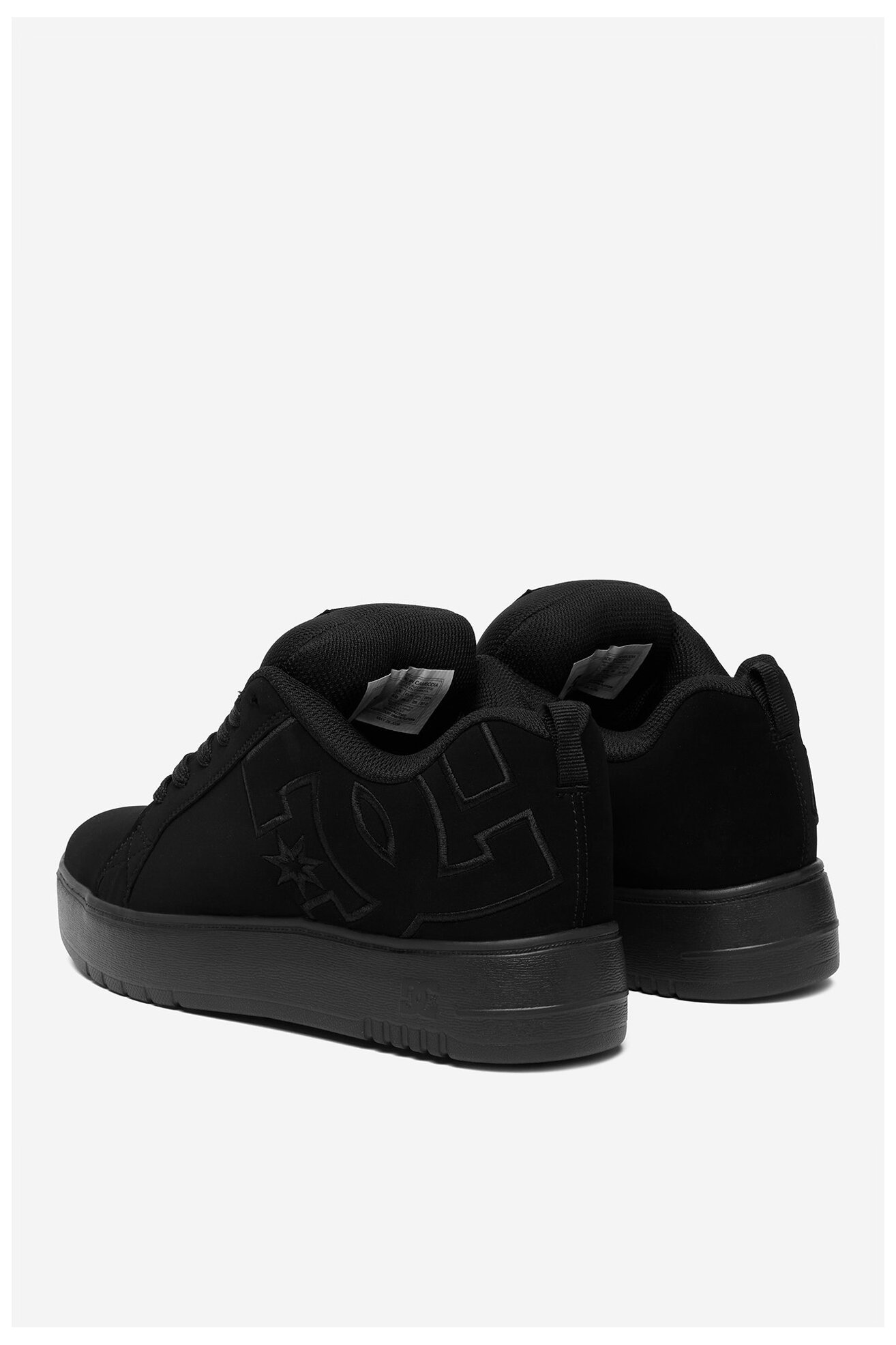 Кросівки спортивні DC Shoes EO-COURT GRAFFIK PLATFORM DC02422002 ЧОРНИЙ
