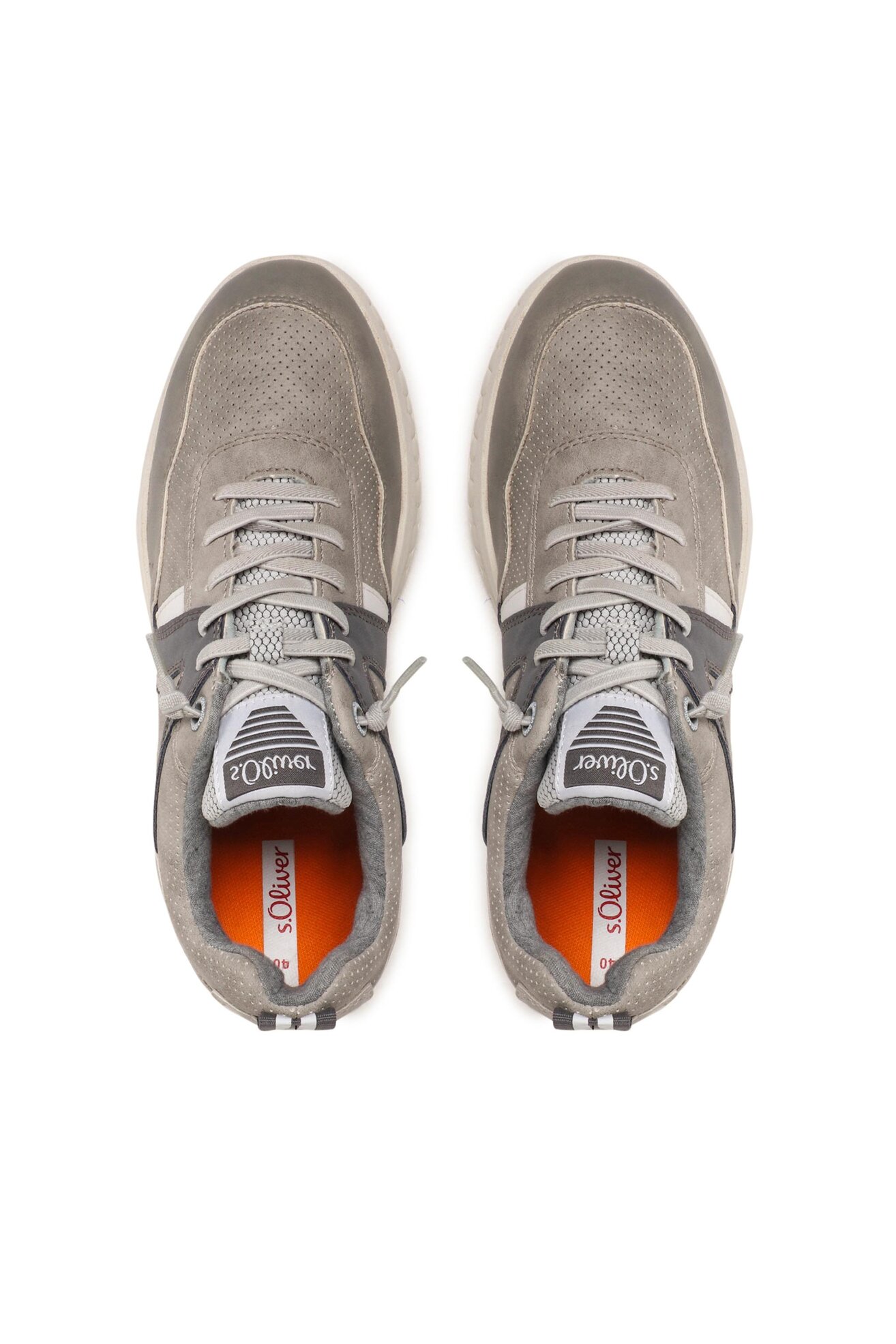 Sneakers S.Oliver RED LABEL 5/5-13628/28 Szary