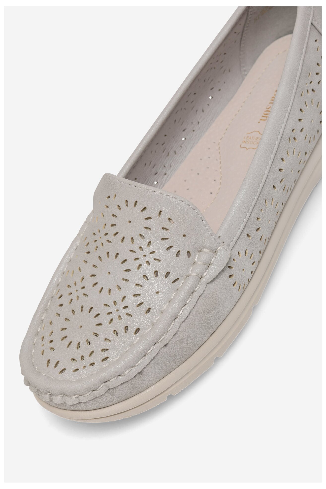 Mokaszin Clara Barson KFB22SH002 SZÜRKE