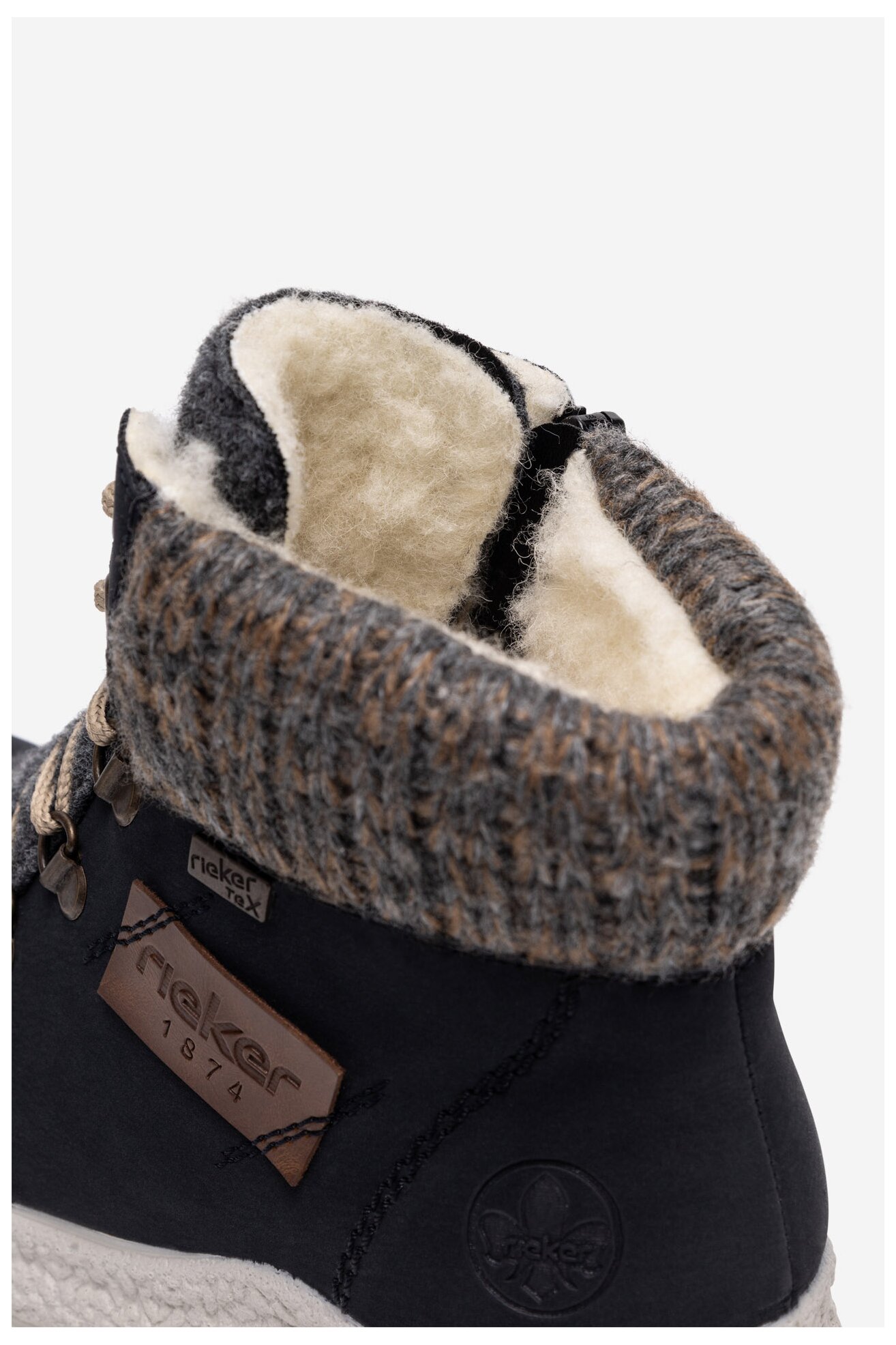 Bocanci Rieker Y4730-14 ALBASTRU