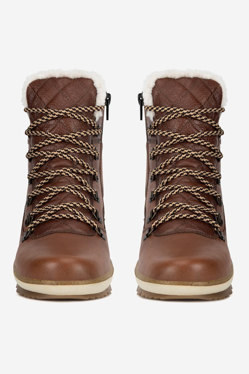 
                Remonte - Trzewiki skórzane ocieplane - 2230068926174