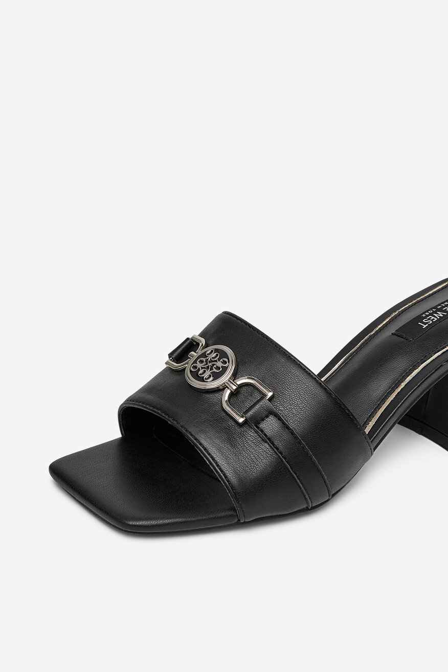 Șlapi NINE WEST NEGRU - 5906751158142