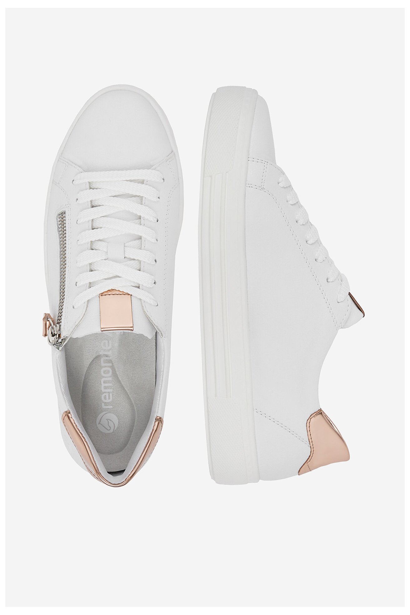 Sneakerși Remonte D0903-81 ALB