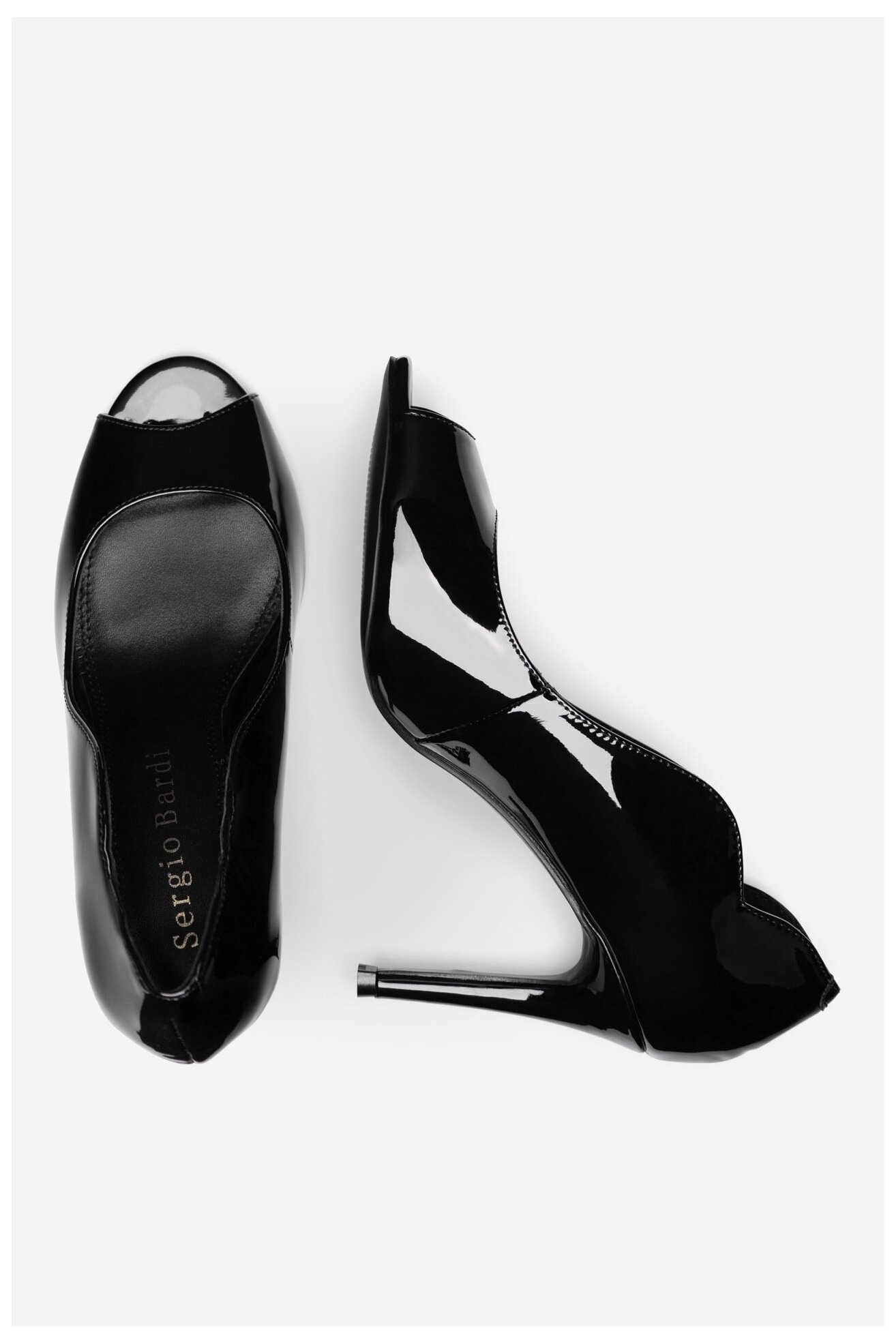 Lodičky Sergio Bardi WYL3308-4Z-SB ČERNÁ