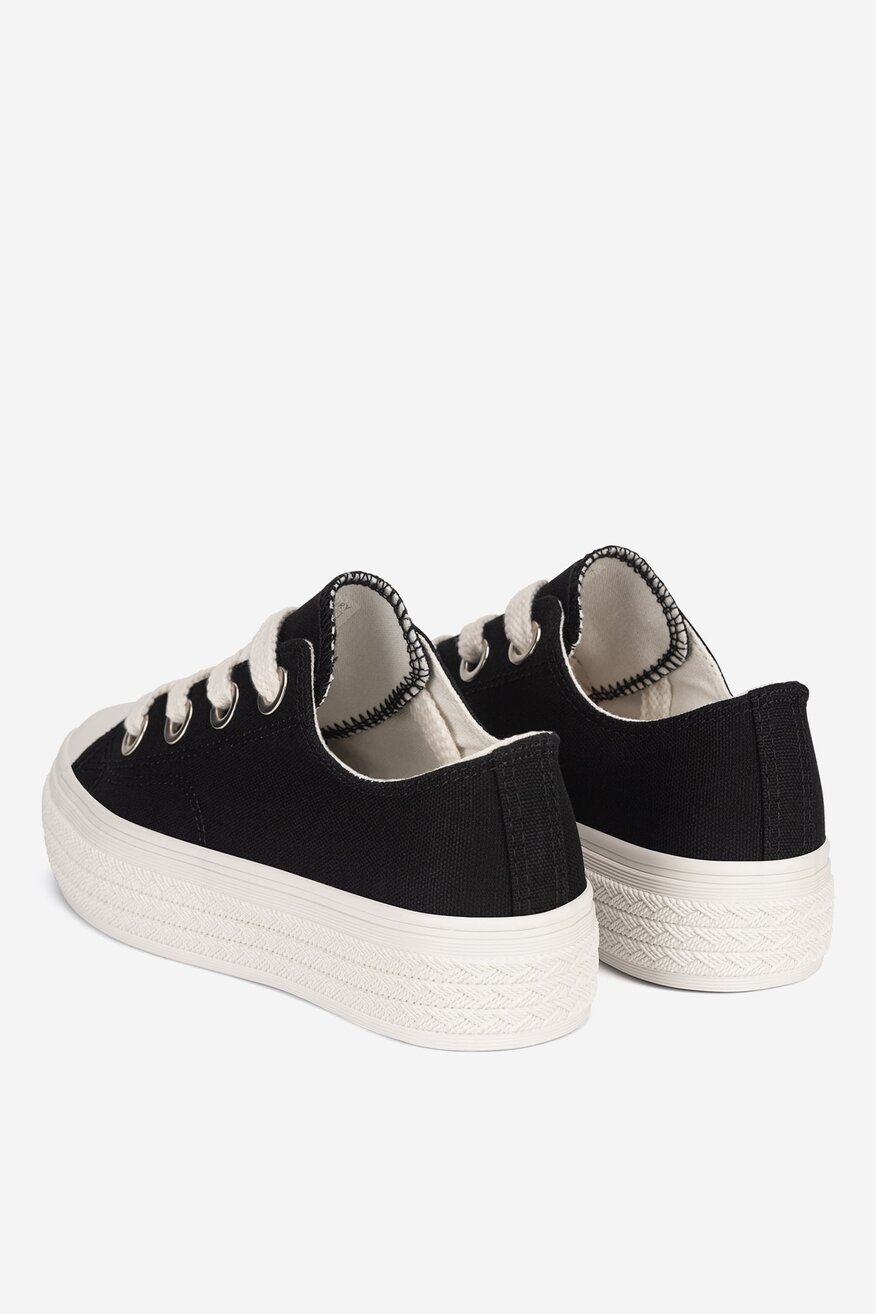 
                Pantofi pânză Jenny Fairy NEGRU - 5905588851639