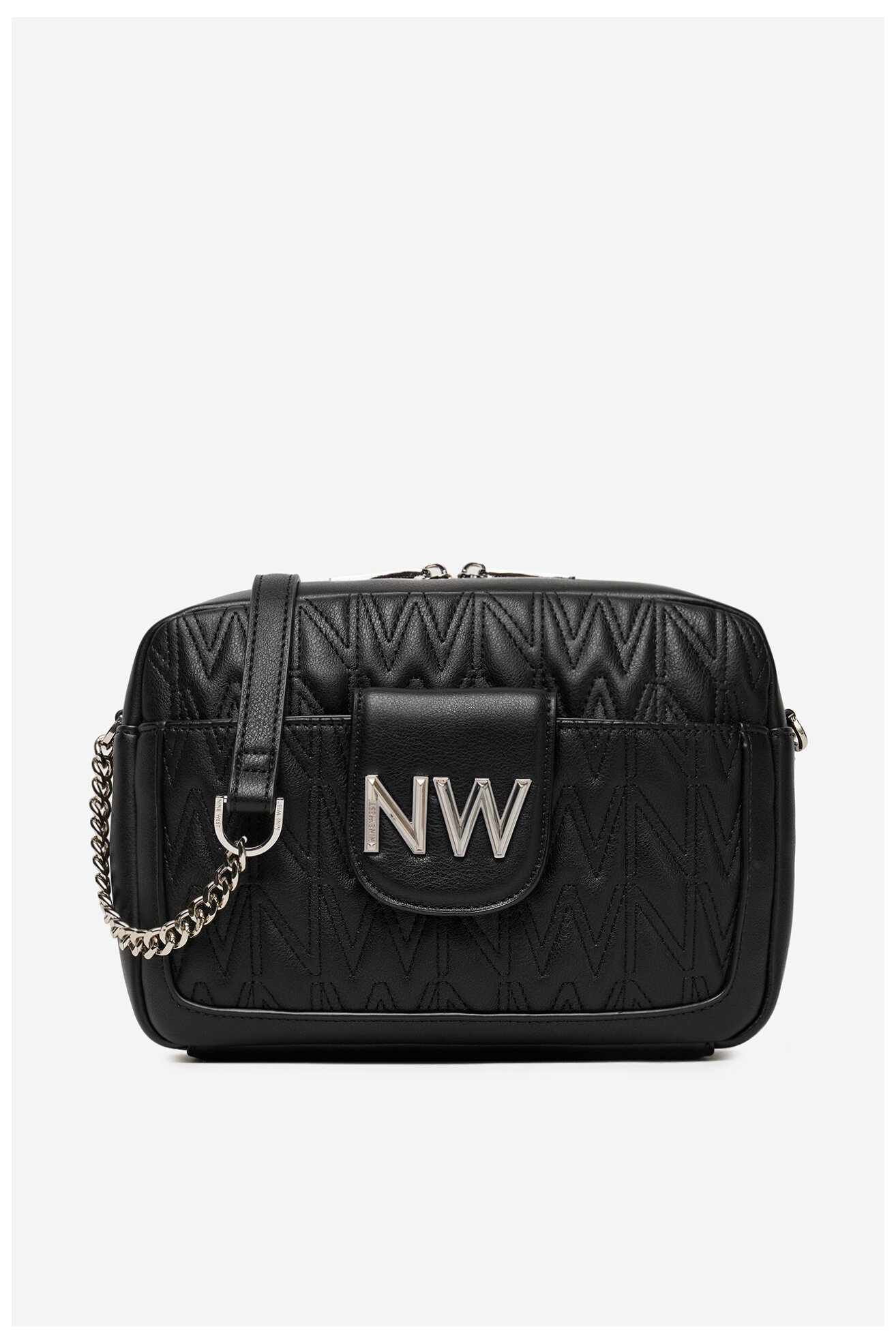 Kézitáska NINE WEST CEO-ASTORIA-ALLURE-01-LX10166 FEKETE