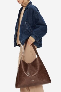 Geantă de mână Gino Rossi C-ZOI-RX8788 MARO