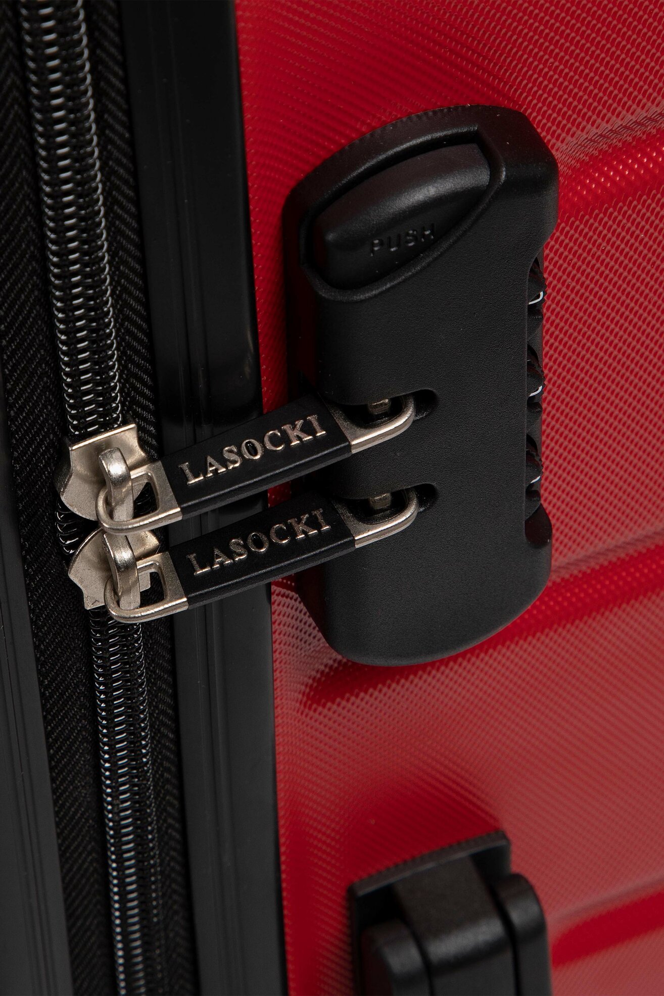 Walizka Lasocki BLW-A-003-30-01 Czerwony