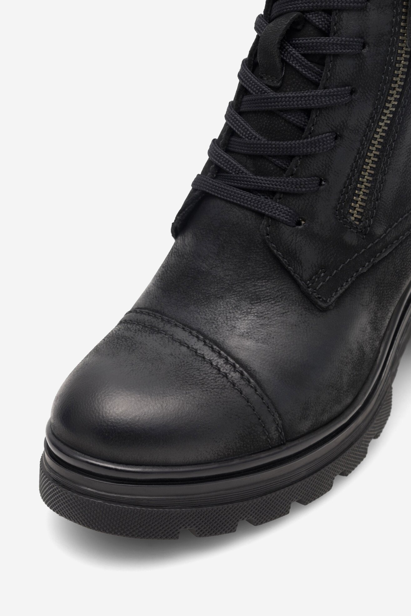 Šněrovací vyšší obuv Lasocki CEO-WI16-24474-02 ČERNÁ