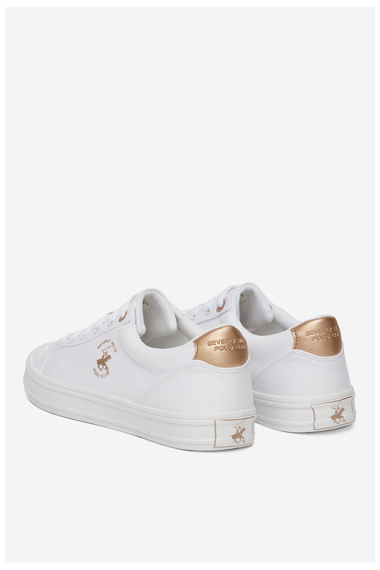 Vászoncipő Beverly Hills Polo Club V12-839 FEHÉR