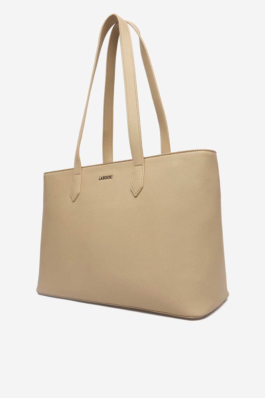 
                        Torebka Lasocki CEO-LSK-M-023-07 Beżowy - 5906751553596