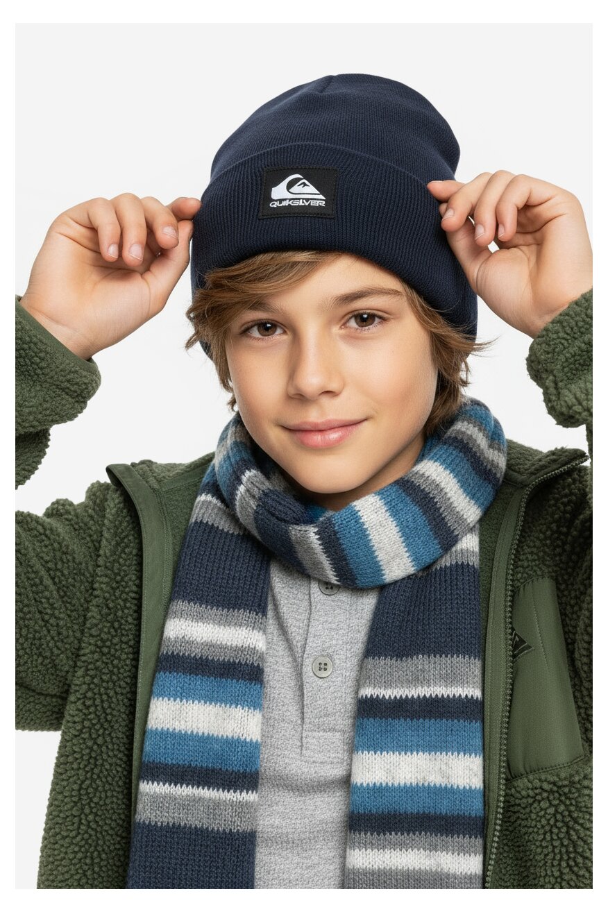 Gyerek sapka QUIKSILVER FEKETE - 5906751425701