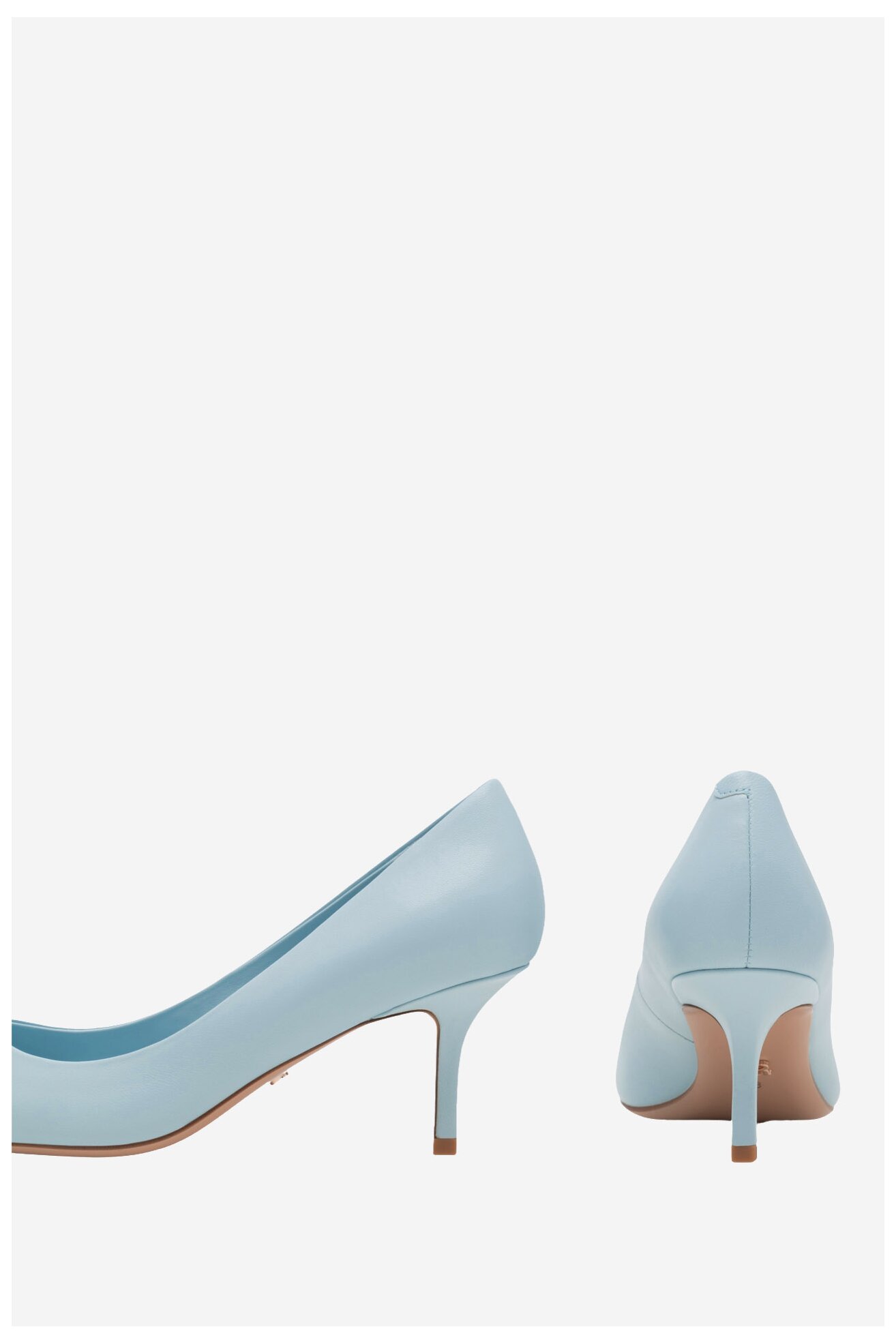 Czółenka Gino Rossi ZOFIA-V1681-21-2 Niebieski jasny