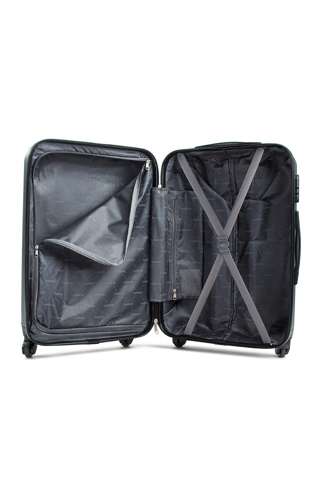 Walizka Lasocki 2WMC-001-AW18 Szary