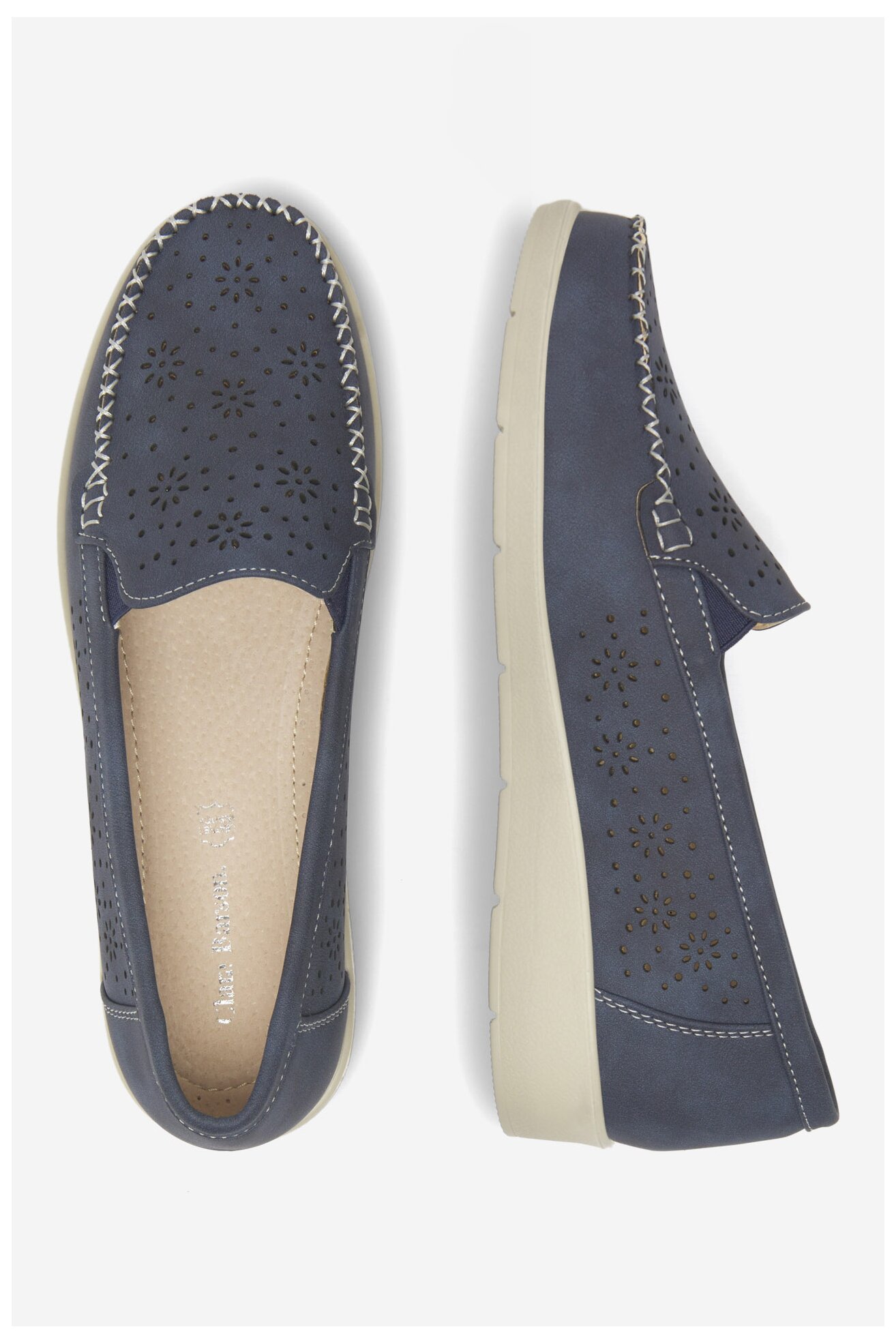 Mokaszin Clara Barson WSS21166-03 SÖTÉTKÉK