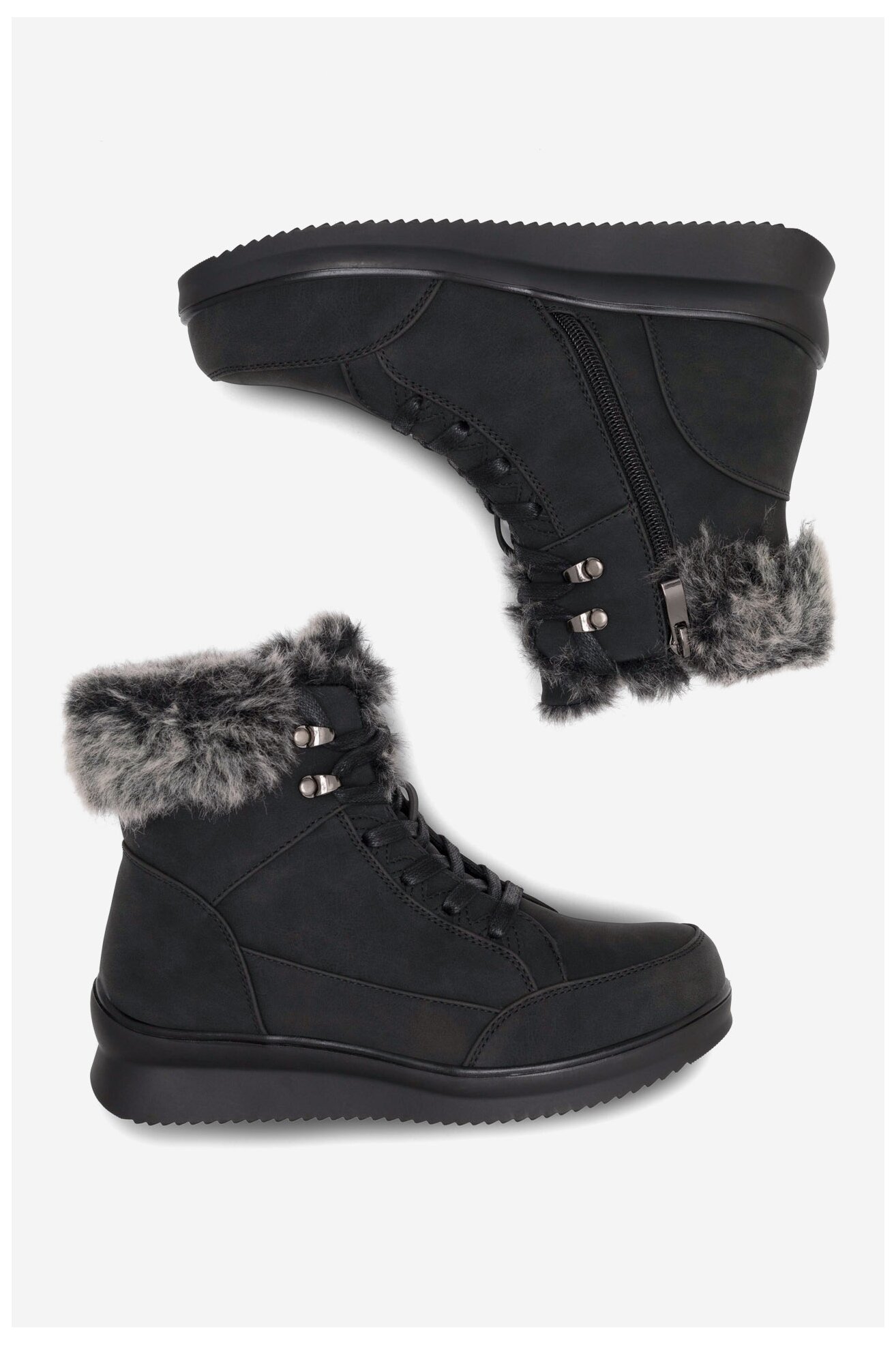 Trzewiki Clara Barson YVET HMD221160-1 Czarny