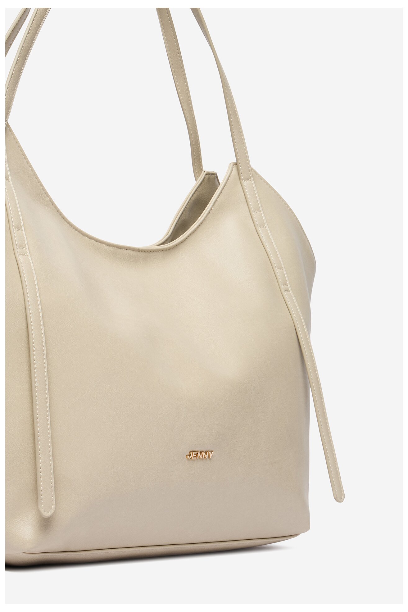 Kézitáska Jenny CEO-JNY-L-005-09 CSONTSZÍNŰ