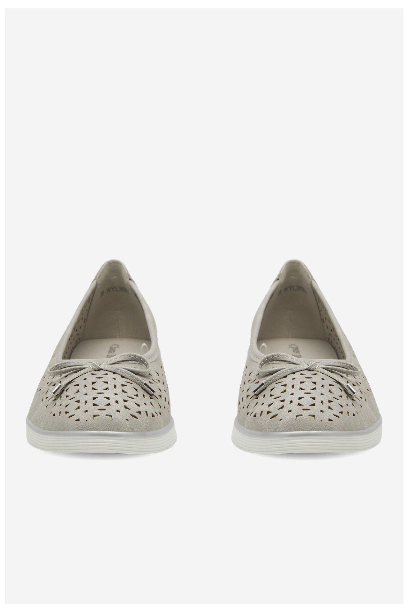 Baleriny Clara Barson WYL3650-2 Szary